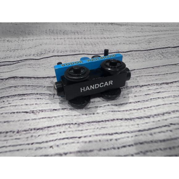 Vintage Thomas & Friends Wooden Railway Sodor Railways HandCar - Picture 3 of 3